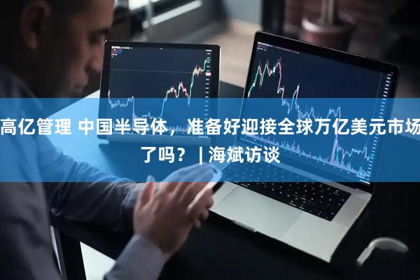 高亿管理 中国半导体，准备好迎接全球万亿美元市场了吗？ | 海斌访谈